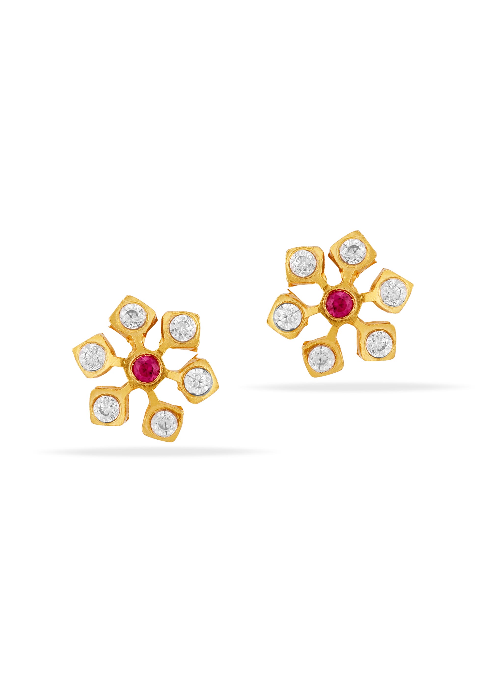 Twinkle Touch 22K Gold Baby Stud Earring