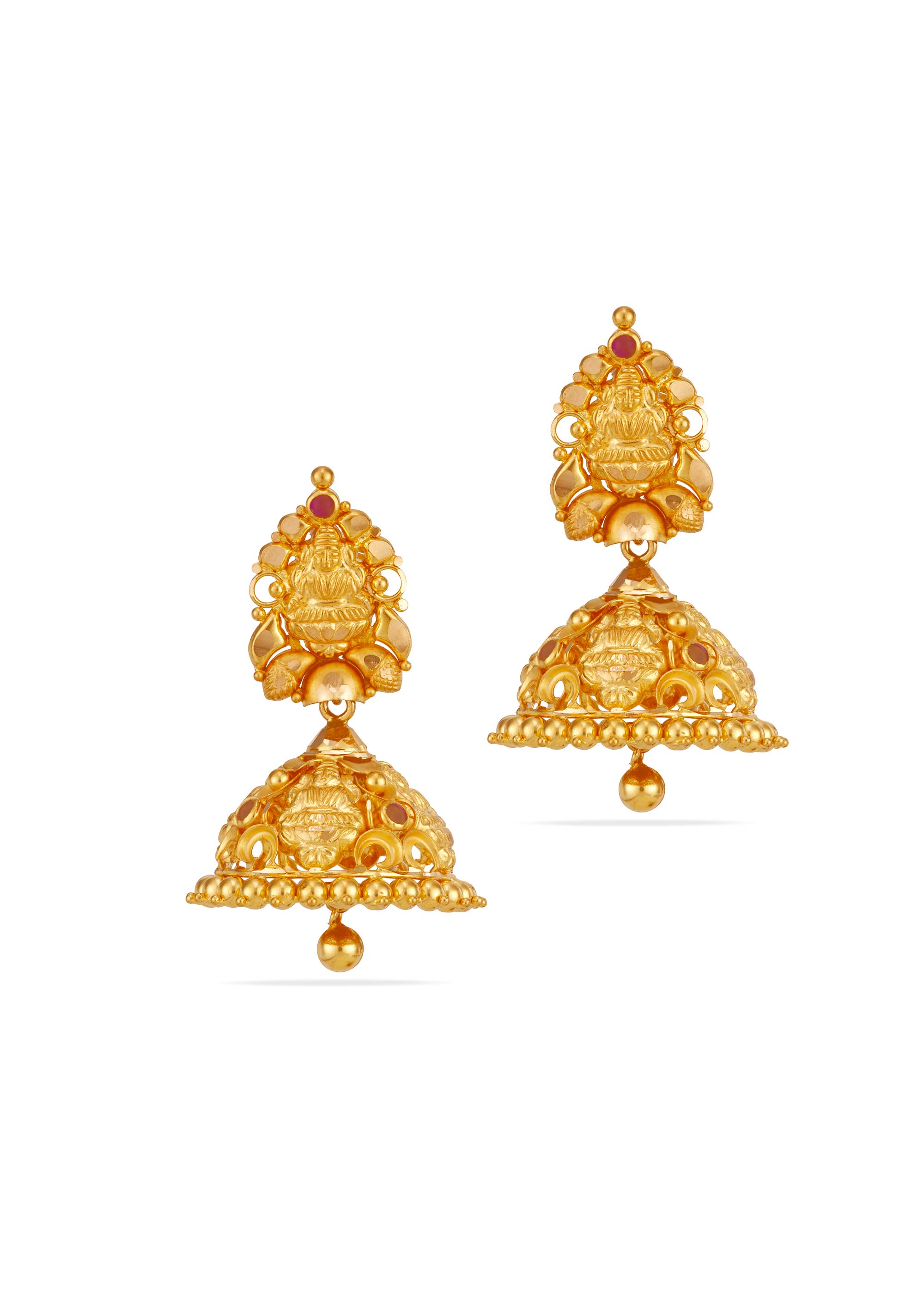 Divine Grace 22K Gold Jhumka Earring