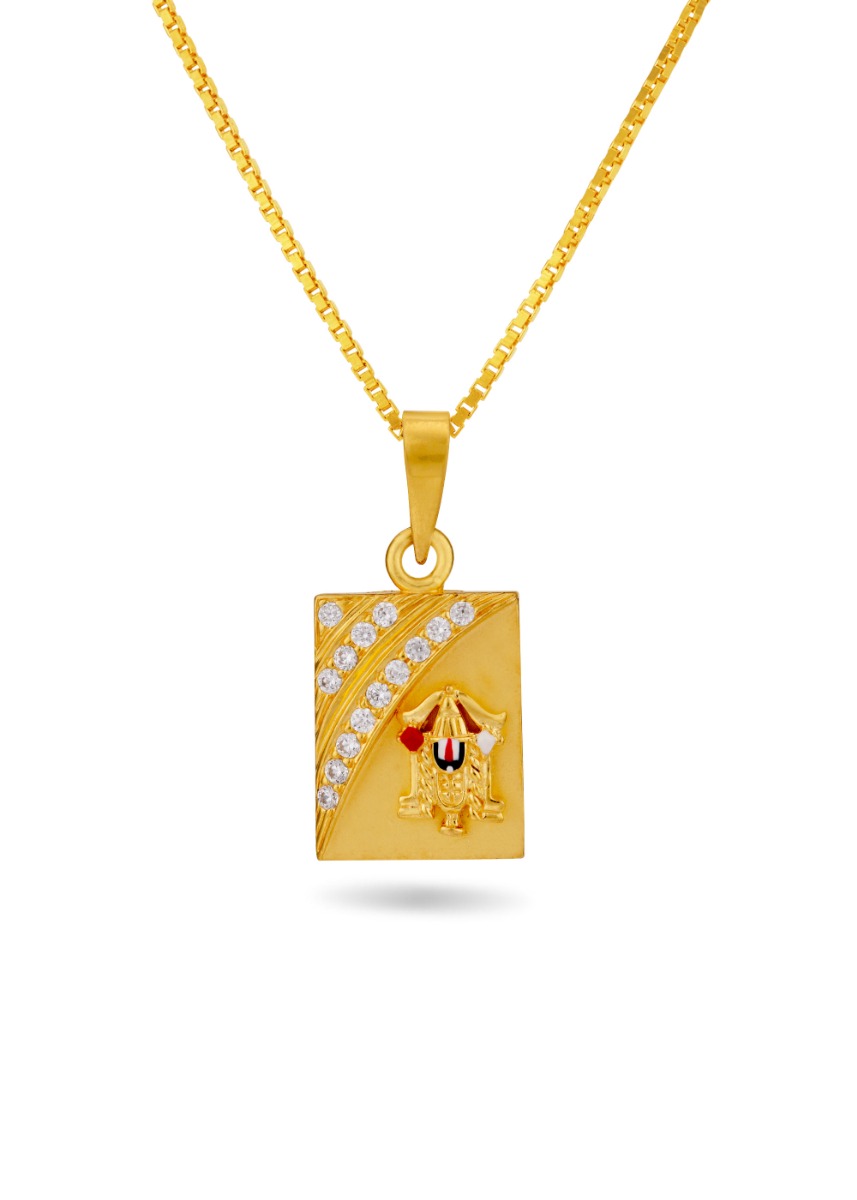 Balaji Radiance 22K Gold Pendant