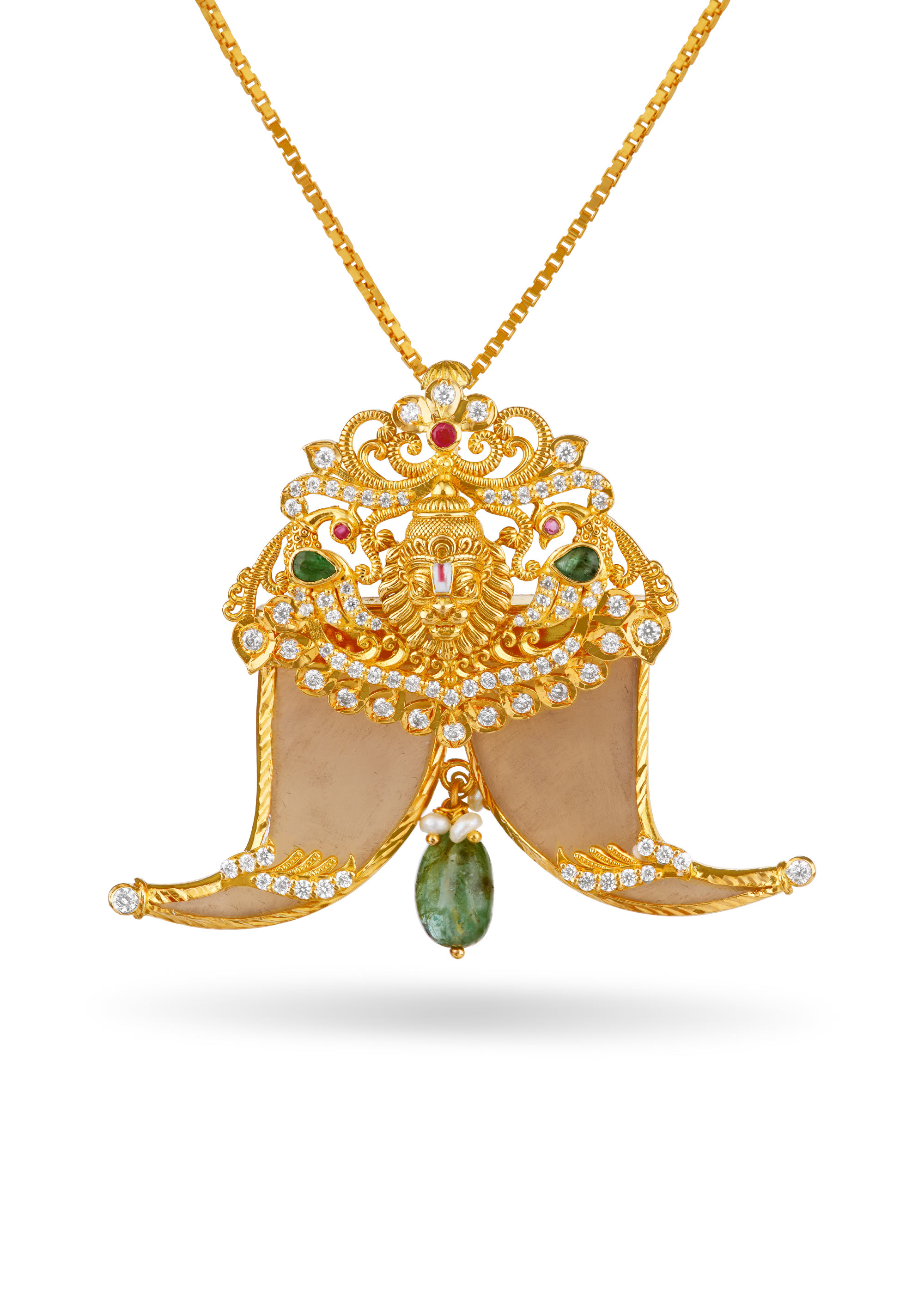 Royal Nail 22K Gold Pendant