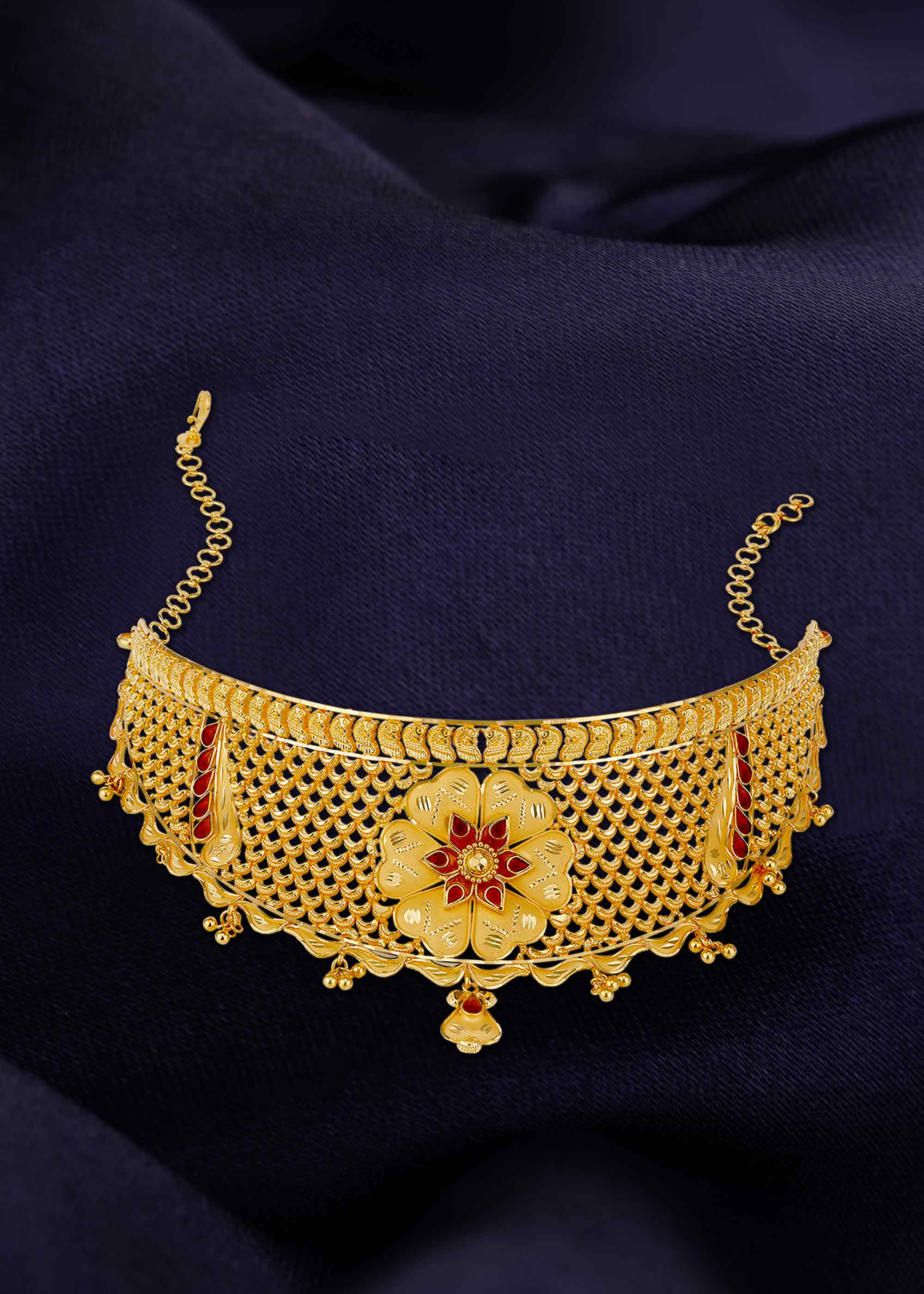 Timeless Choker 22K Gold Necklace