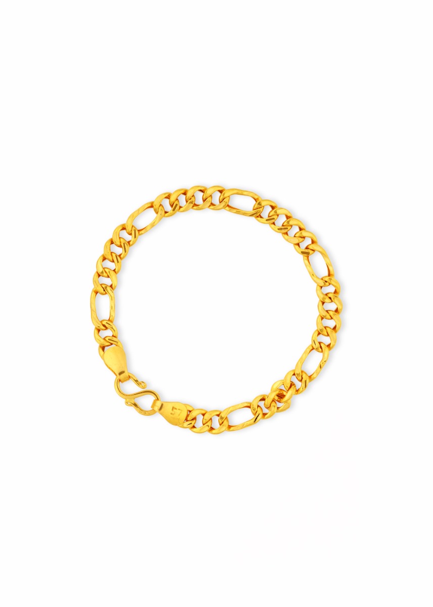 Delicate Lightweight 22K Gold Bracelet