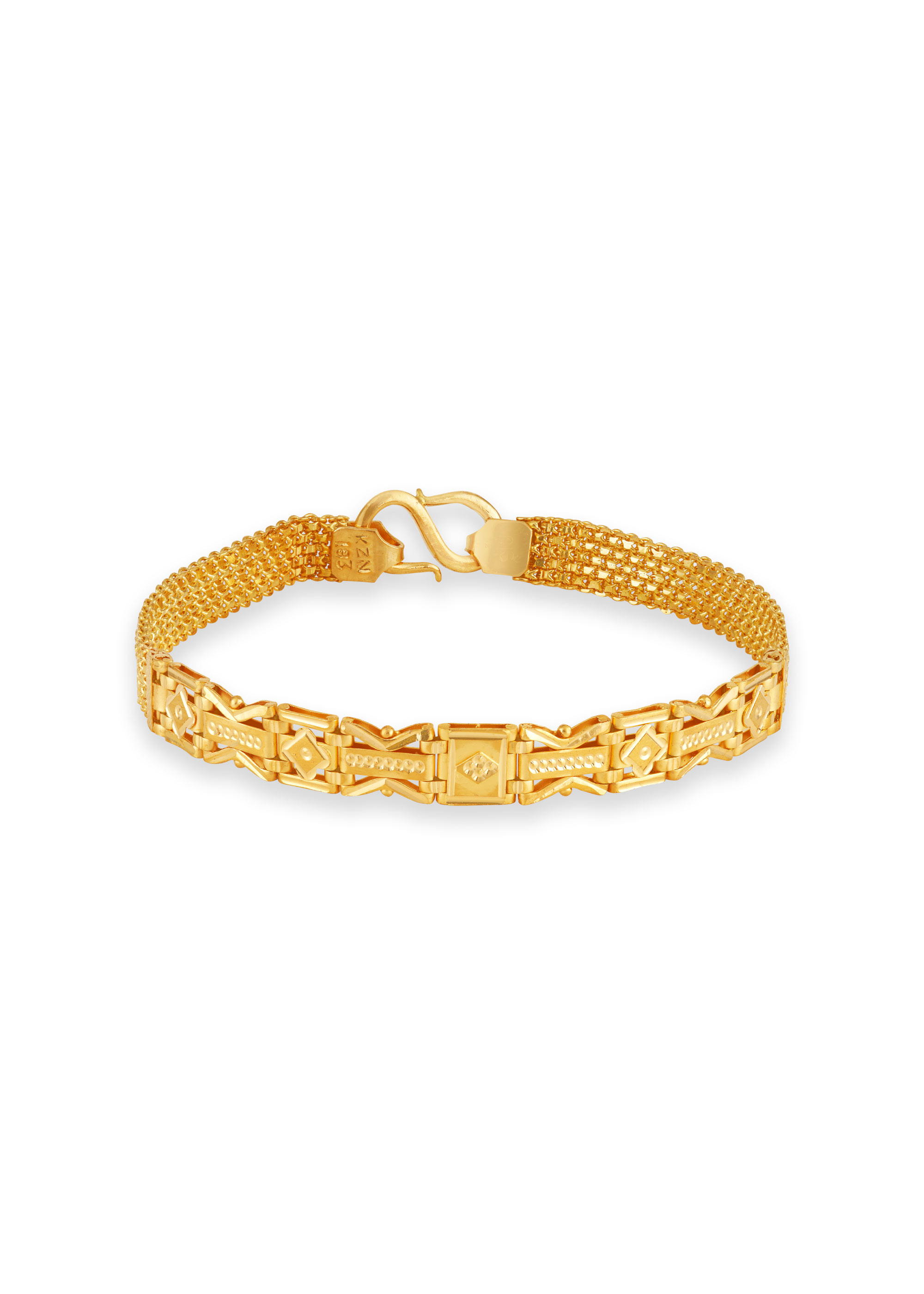 Classic Link 22K Gold Chain Bracelet