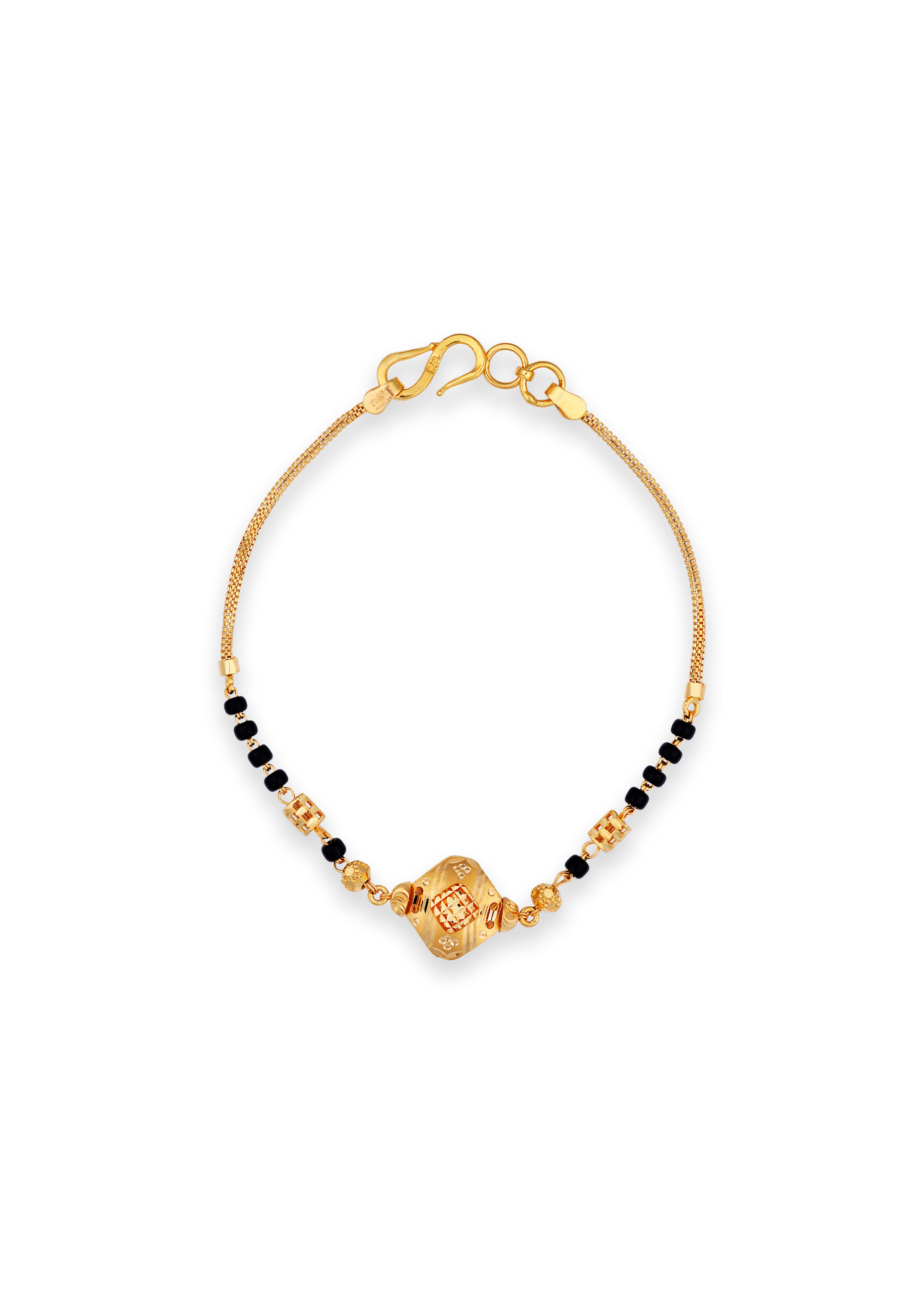Tradition Meets Trend 22K Gold Bracelet