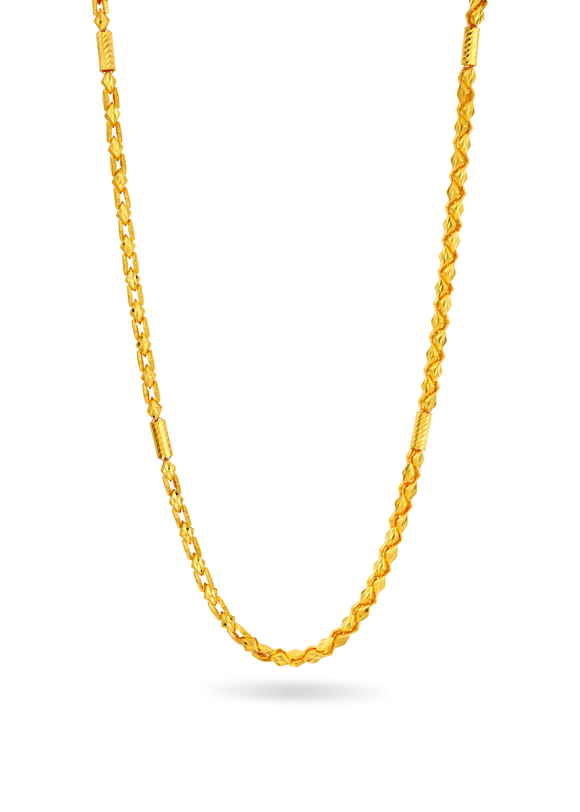 Hollow Diamond Shape Chain for Men