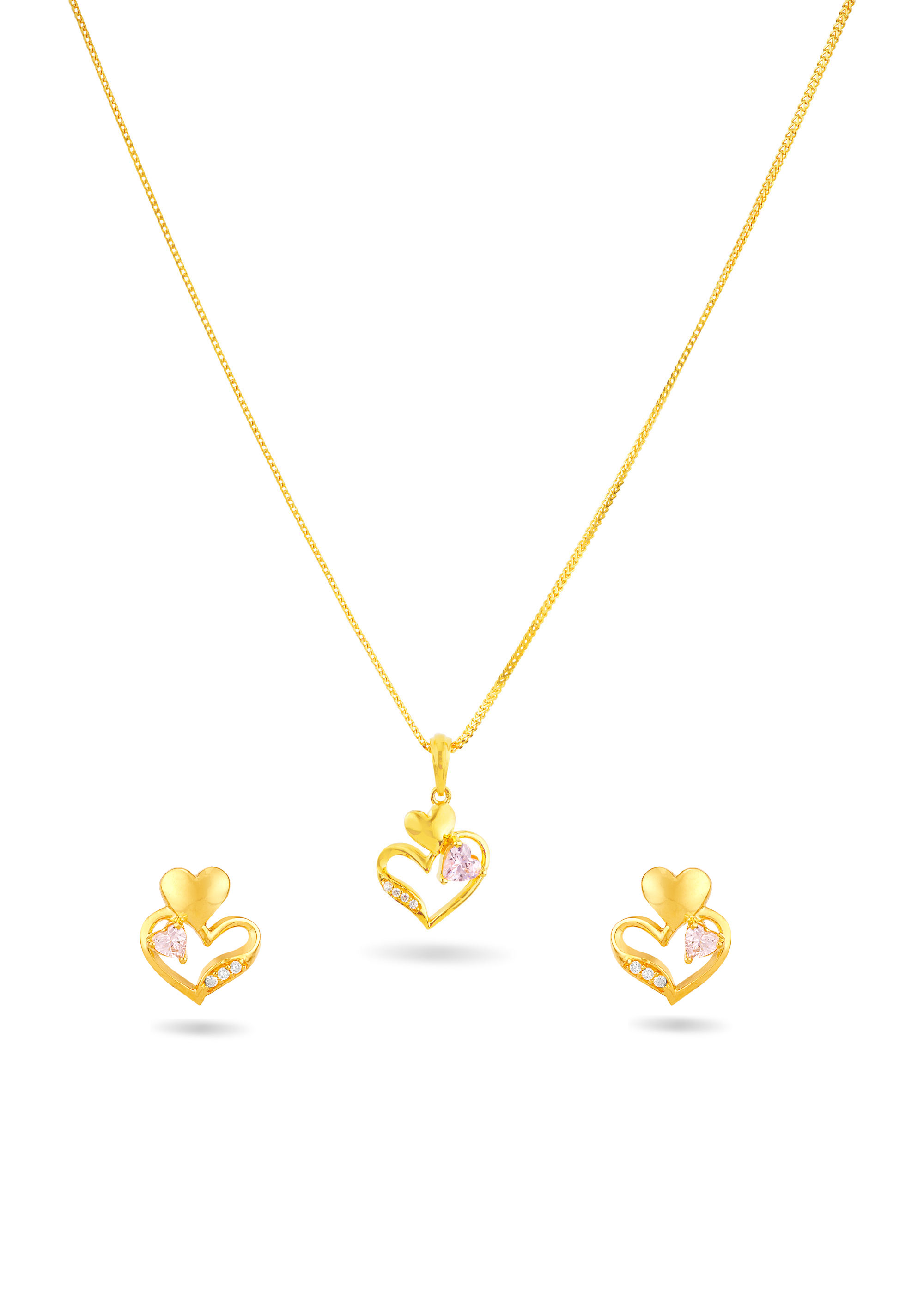 Love Bond 22K Gold Neckwear Set