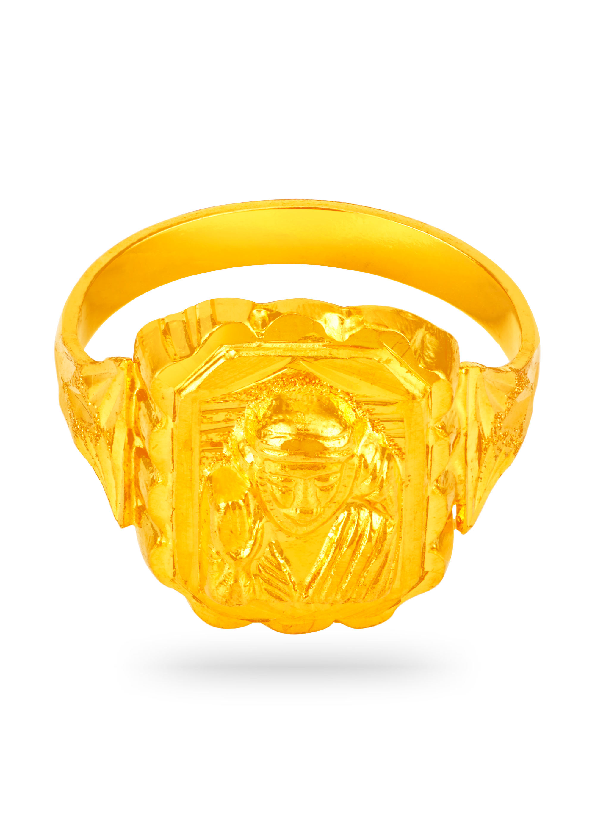 Blessed Hands 22K Gold Finger Ring