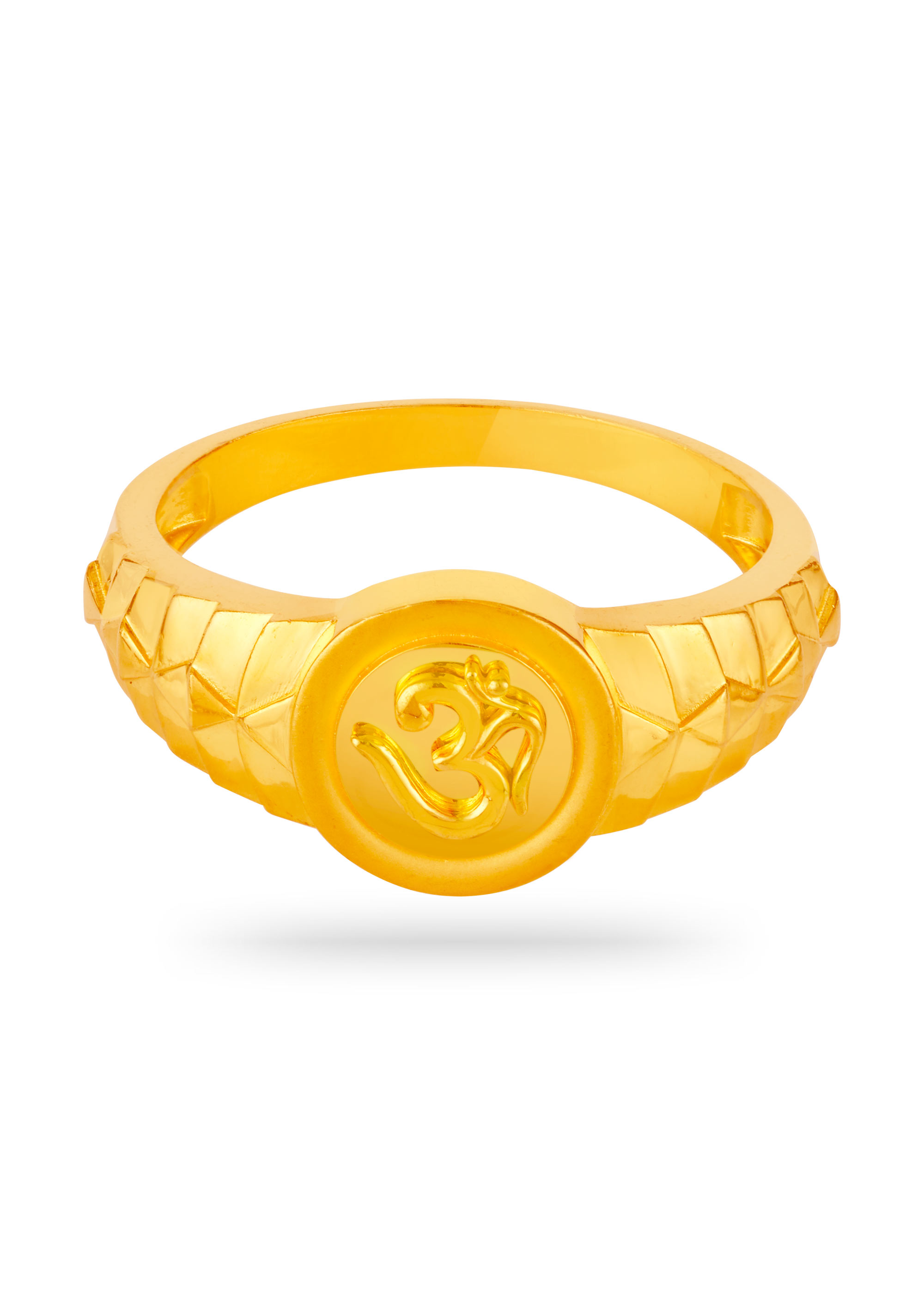 OM Serenity 22K Gold Finger Ring