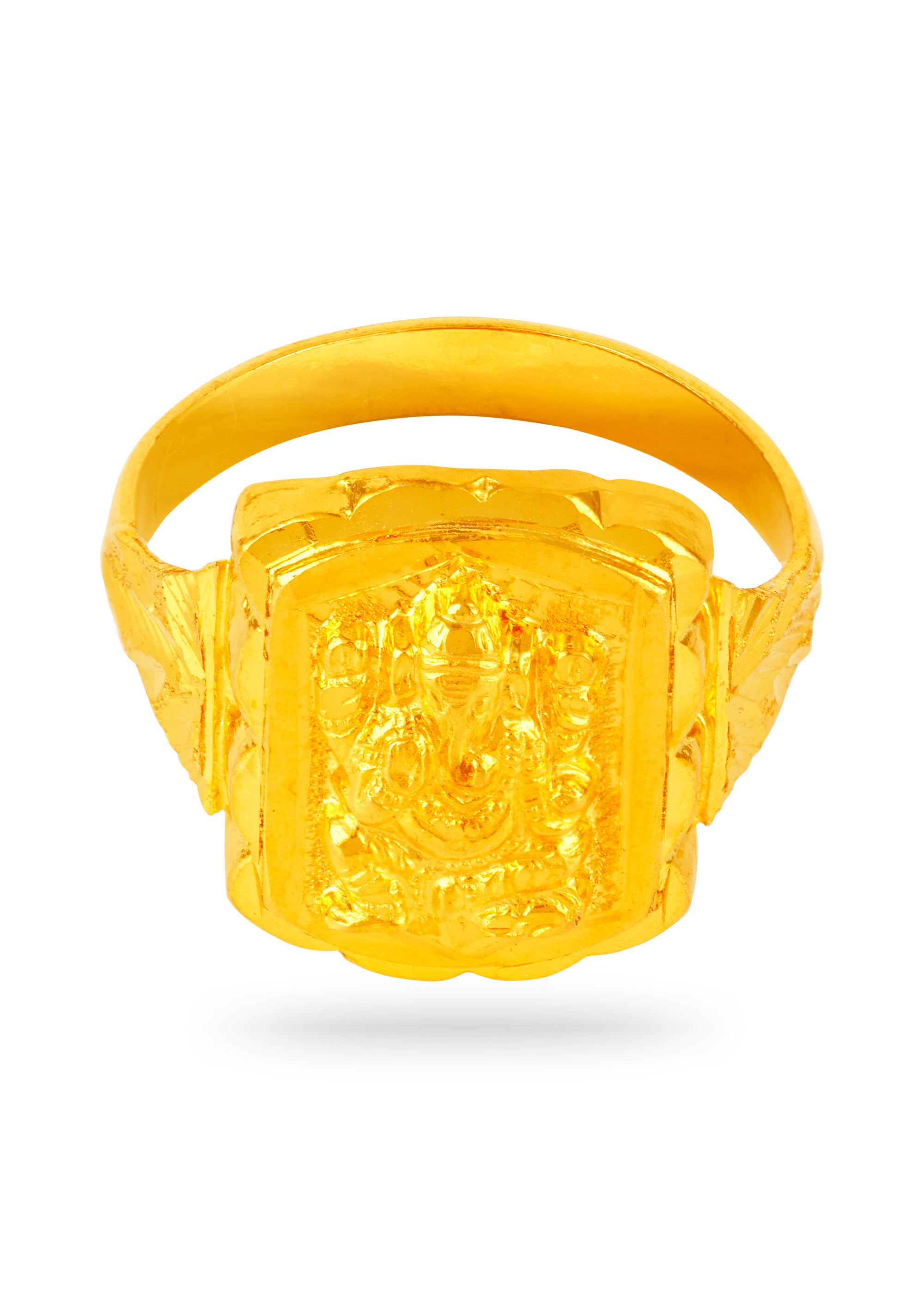 Sacred Embrace 22K Gold Finger Ring