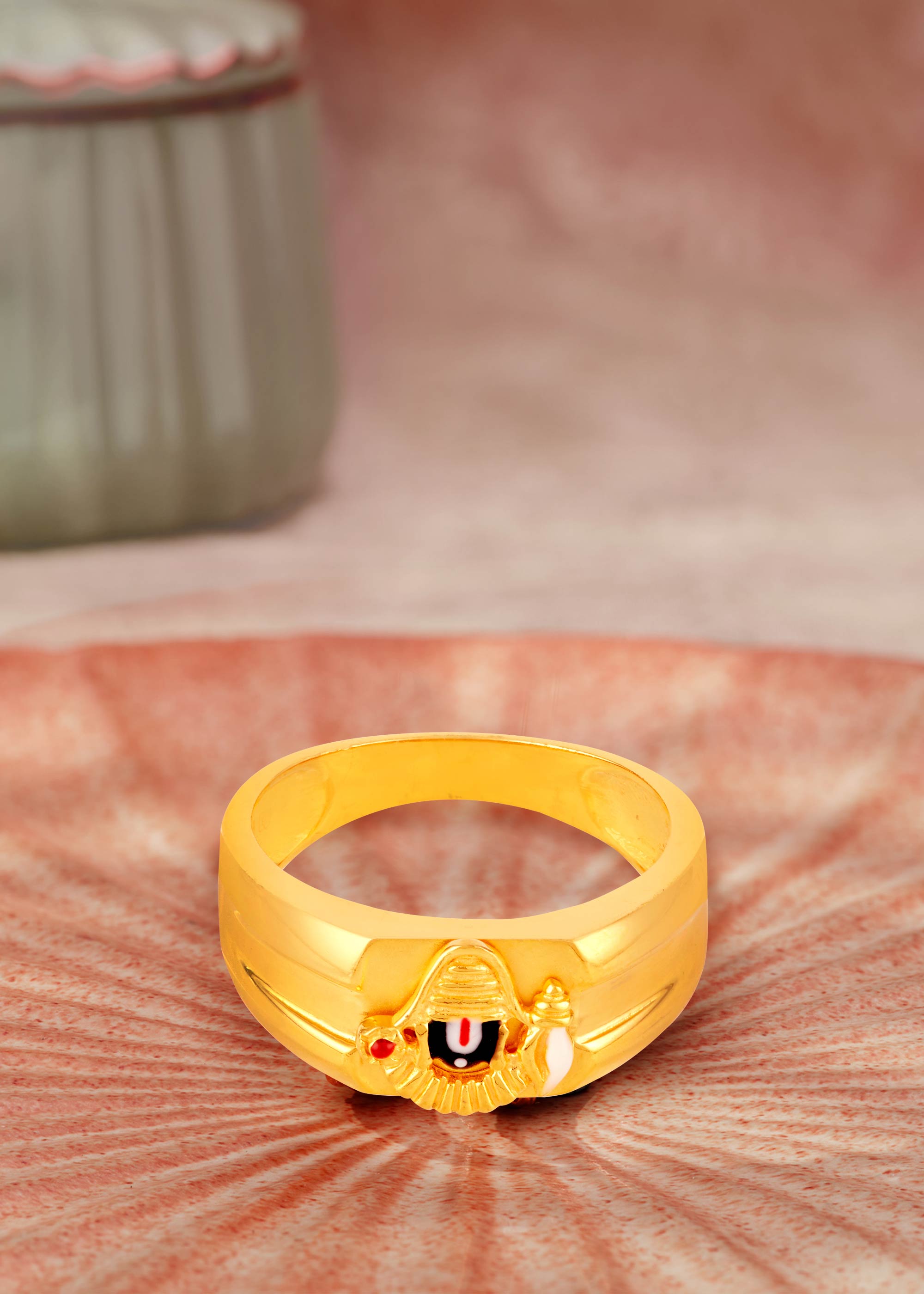 God Balaji 22K Gold Finger Ring