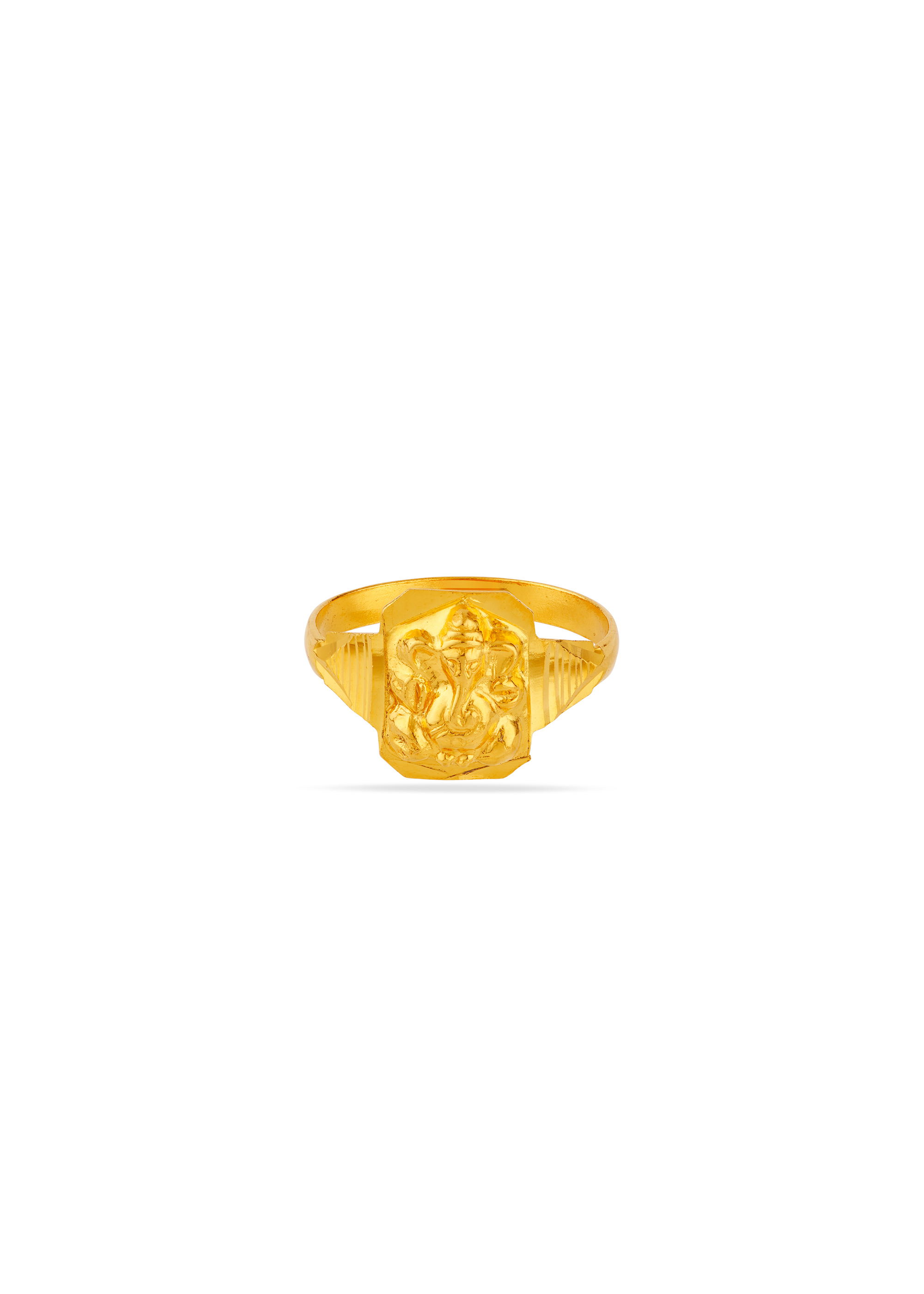 Baby Grace 22K Gold Ganesh Finger Ring