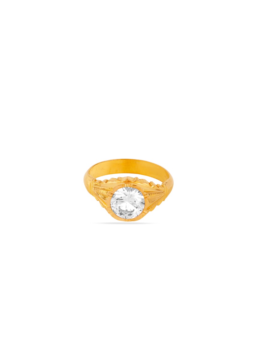 Nellore Grace 22K Gold AD Finger Ring
