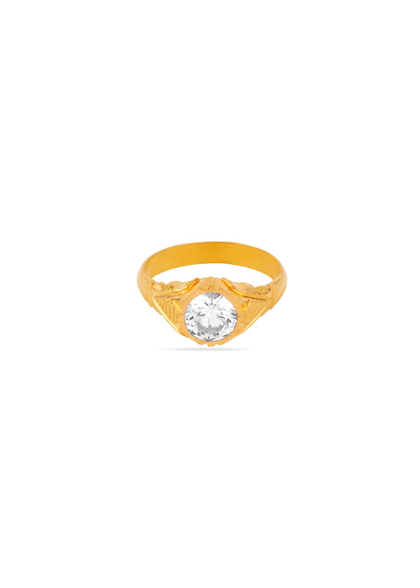 Nellore Bold 22K Gold Gents Finger Ring