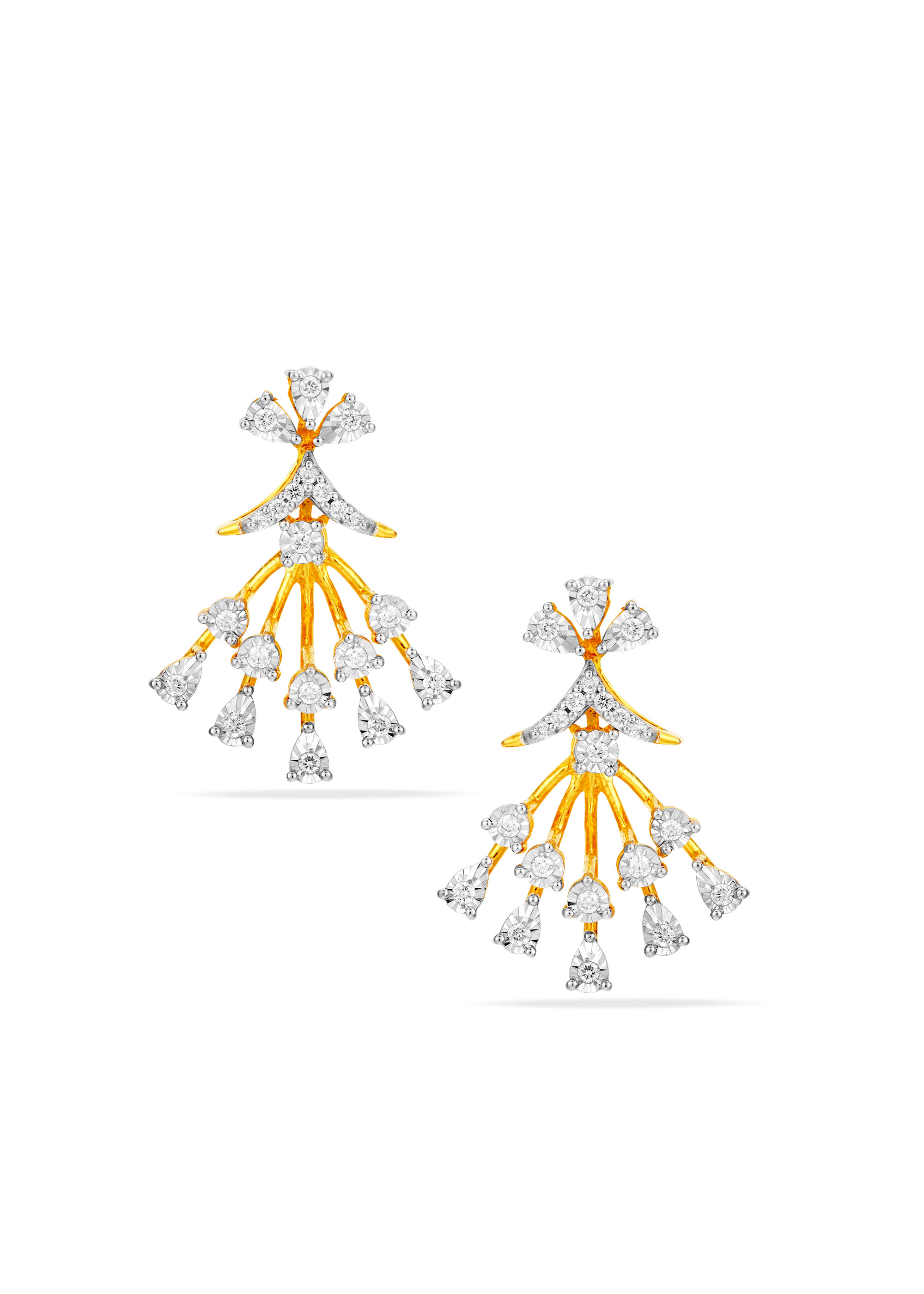 Traditional Heritage Diamond Hanging Earring
