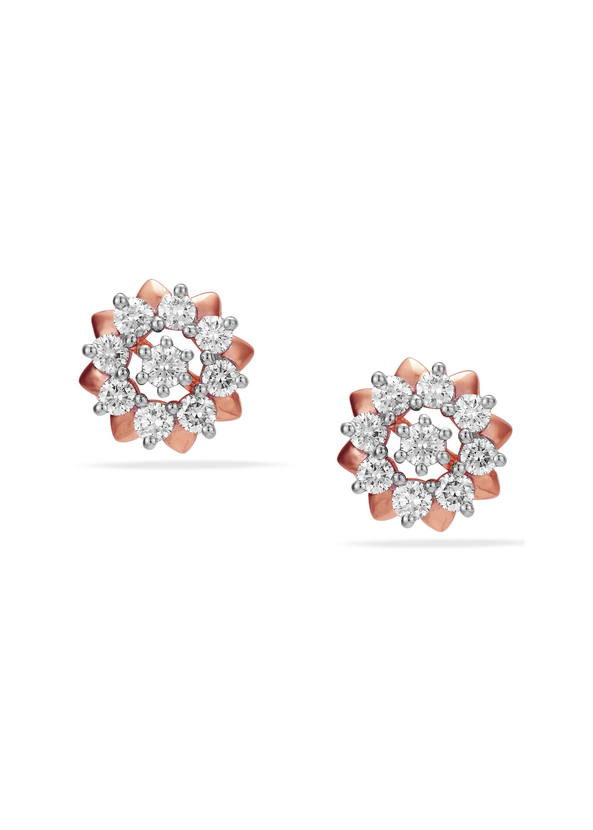 Clover Lucky Diamond Stud Earring
