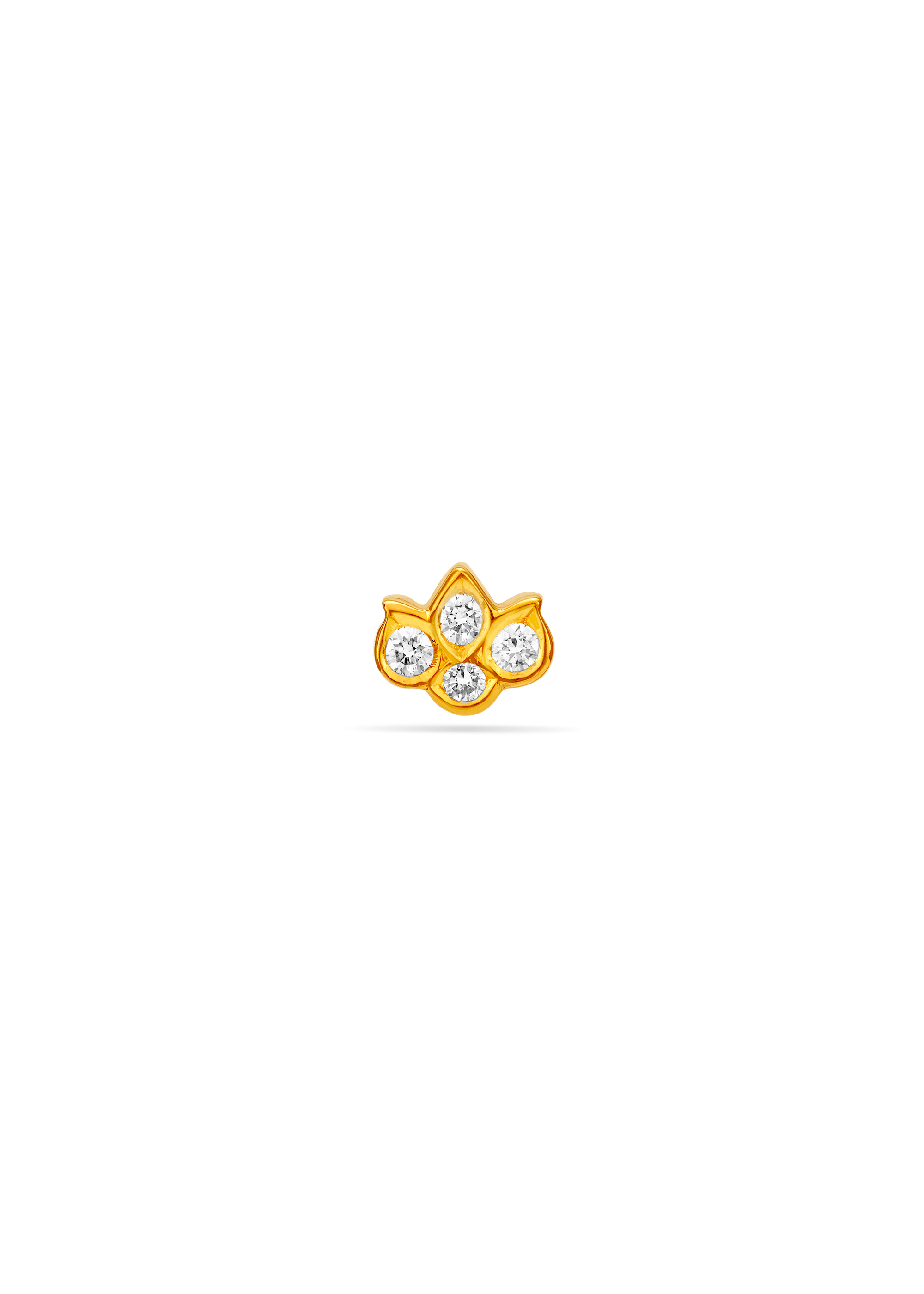 Eternal Floral Diamond Nose Pin