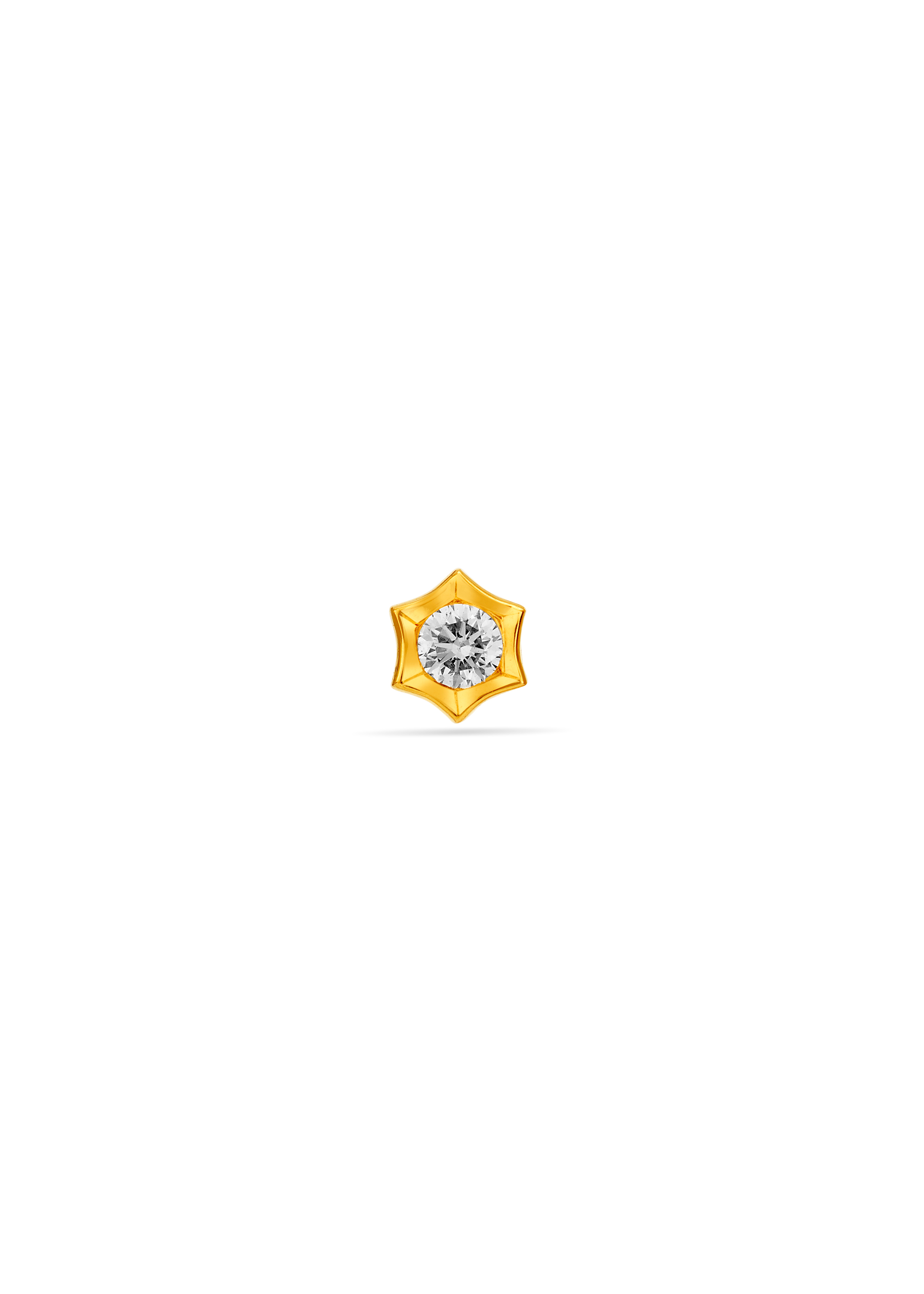 Glow of Grace Diamond Nose Pin