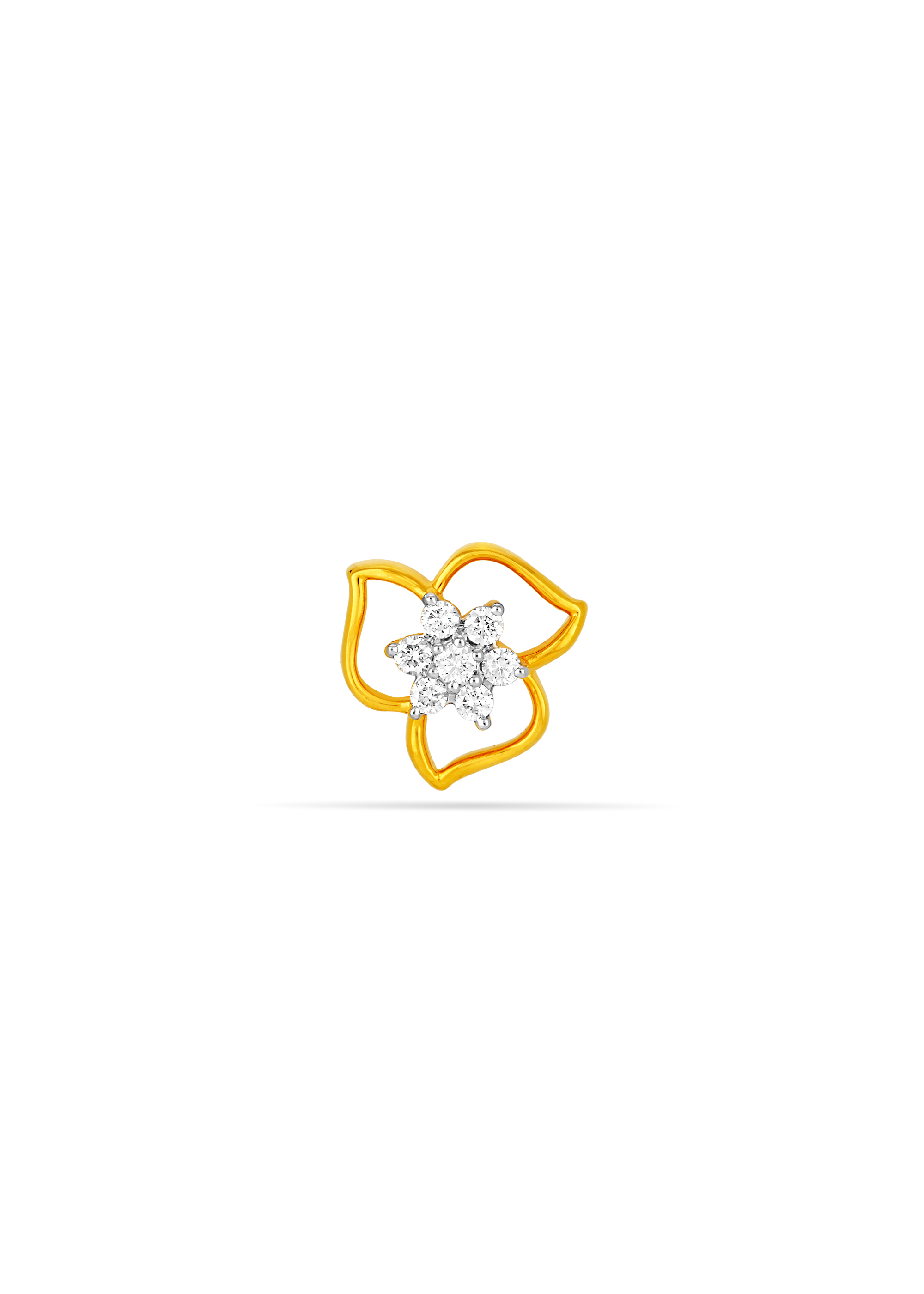 Mystic Charm Diamond Nose Pin