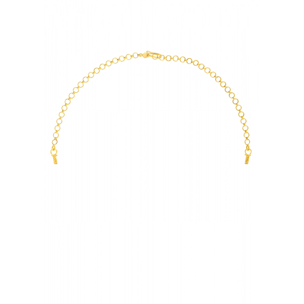 Nature's Embrace 22K Gold Root Neckwear Set