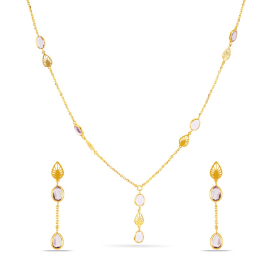 Color Whimsy 22K Gold Neckwear Set