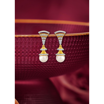 Blossom with Love Diamond Jhumka Earring