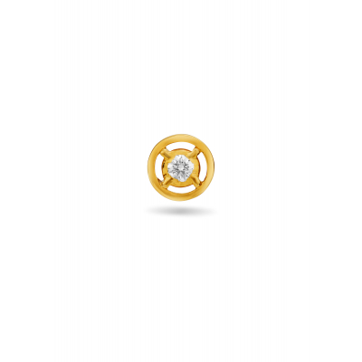 Minimalist Elegance Diamond Nose Pin