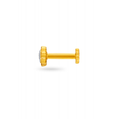Single Stone Diamond Nose Pin