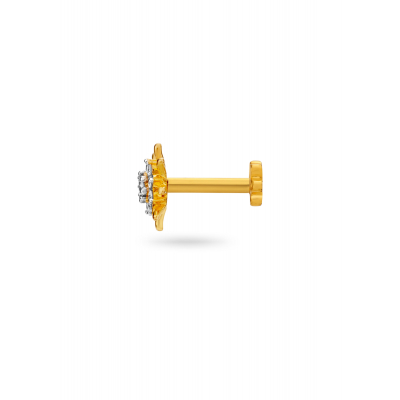 Cluster Aura Diamond Nose Pin