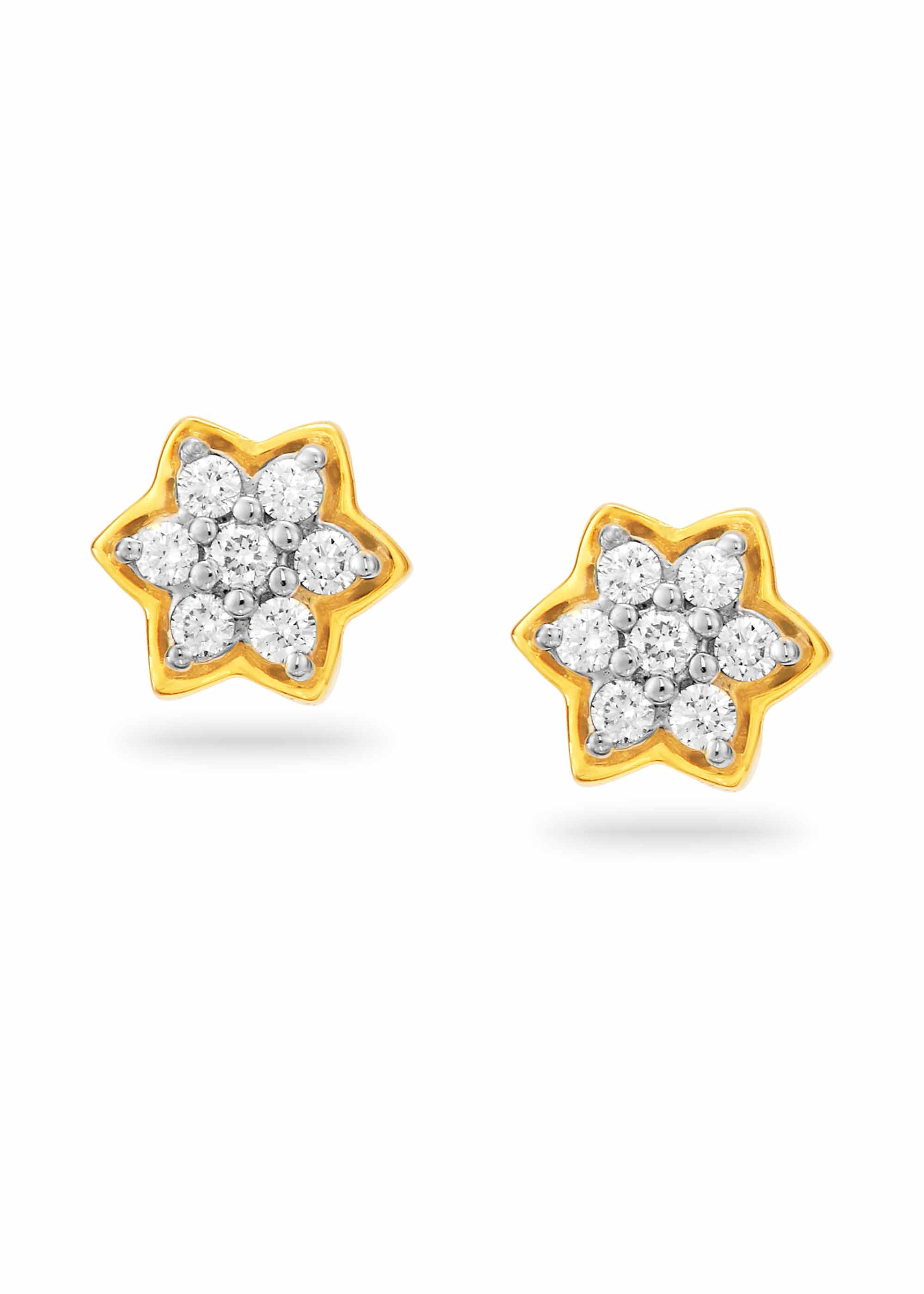 Celestial Star Diamond Stud Earring