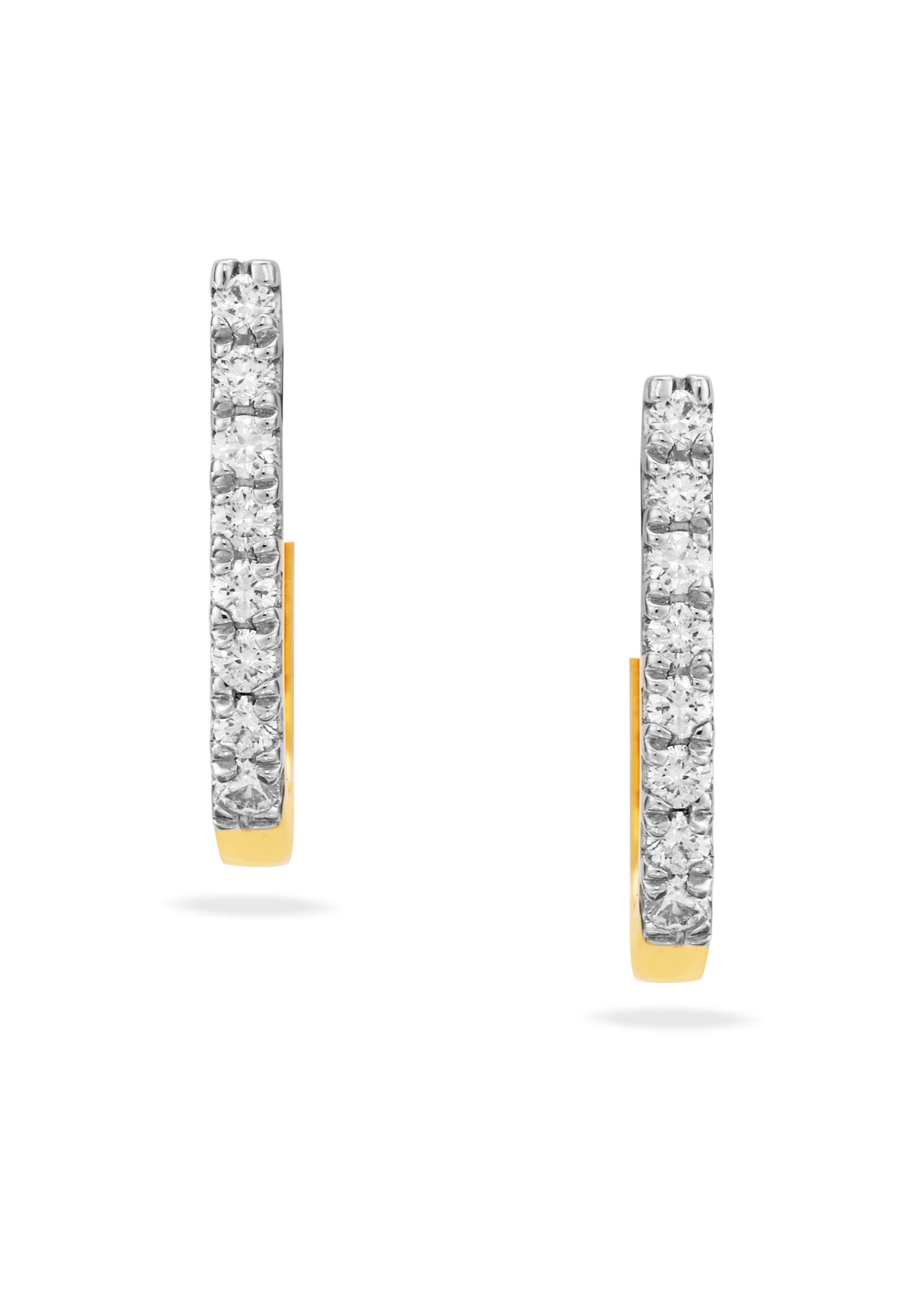 Timeless Hoop Diamond Stud Earring