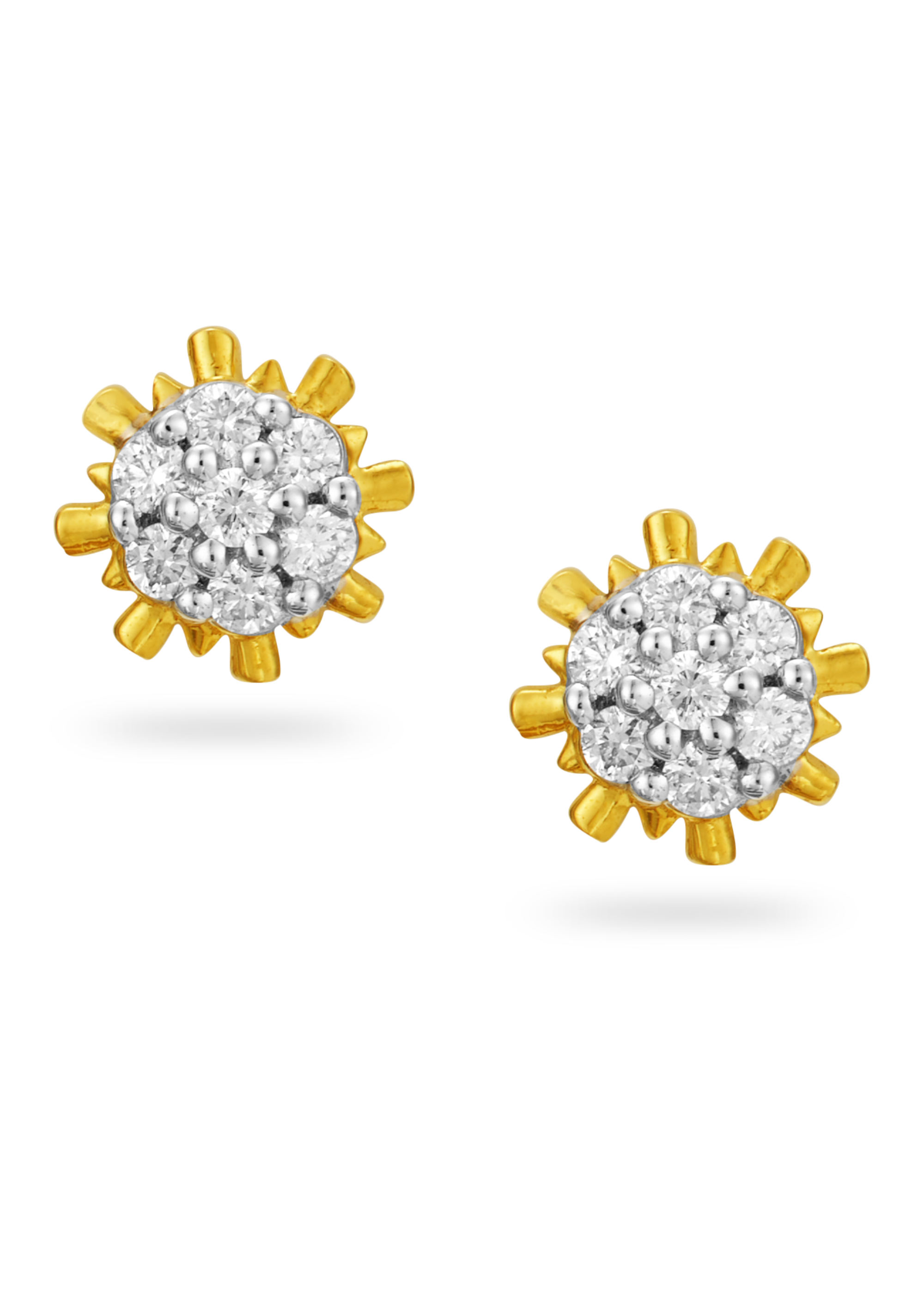 Blooming Radiance Diamond Stud Earring