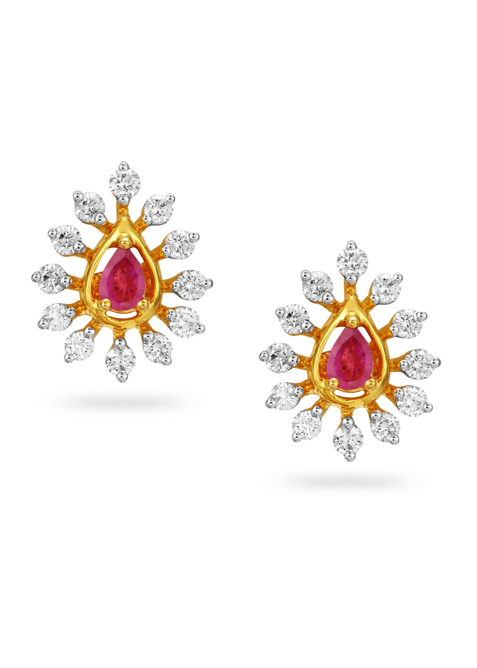 Celebration Burst Diamond Stud Earring