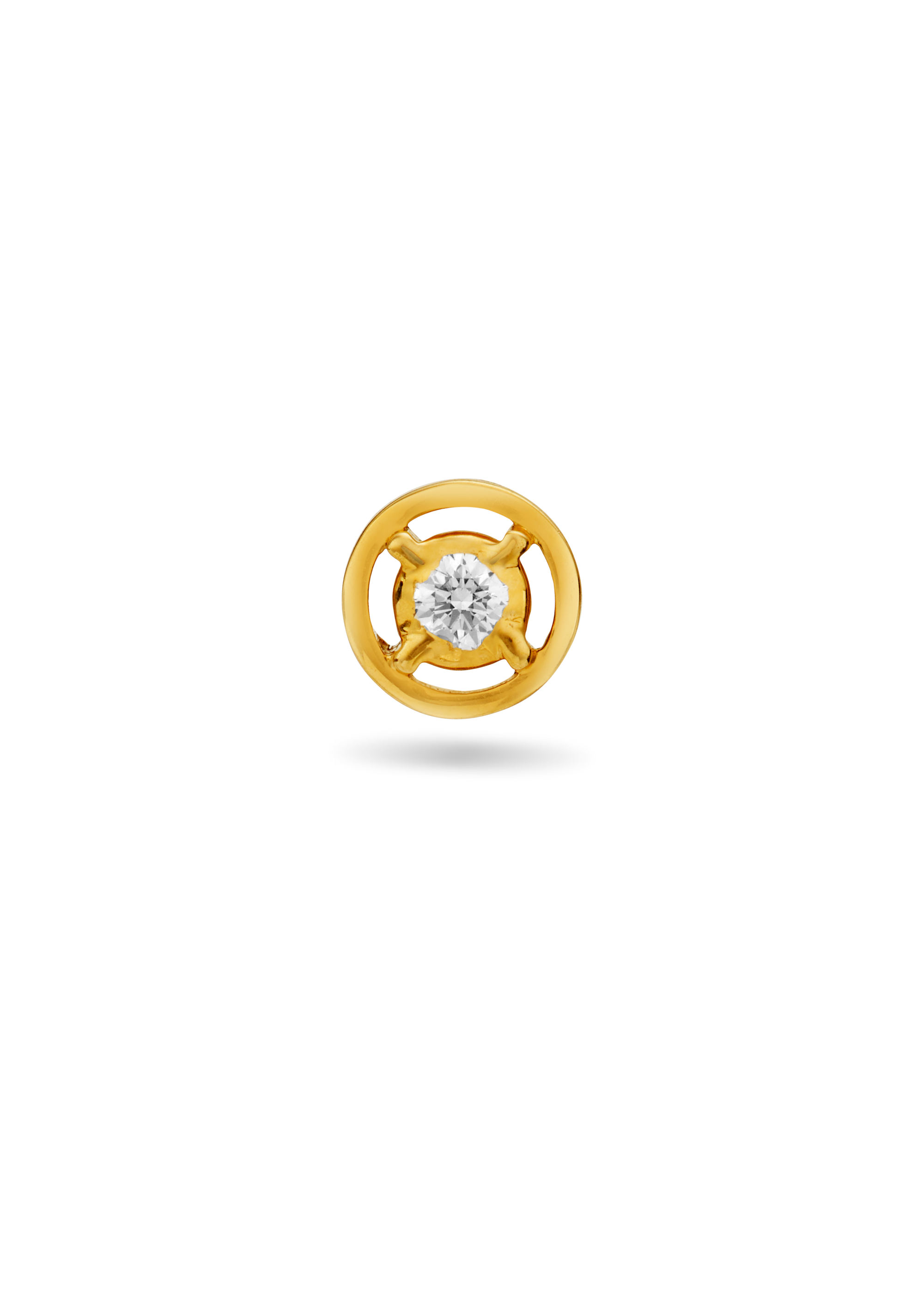 Minimalist Elegance Diamond Nose Pin