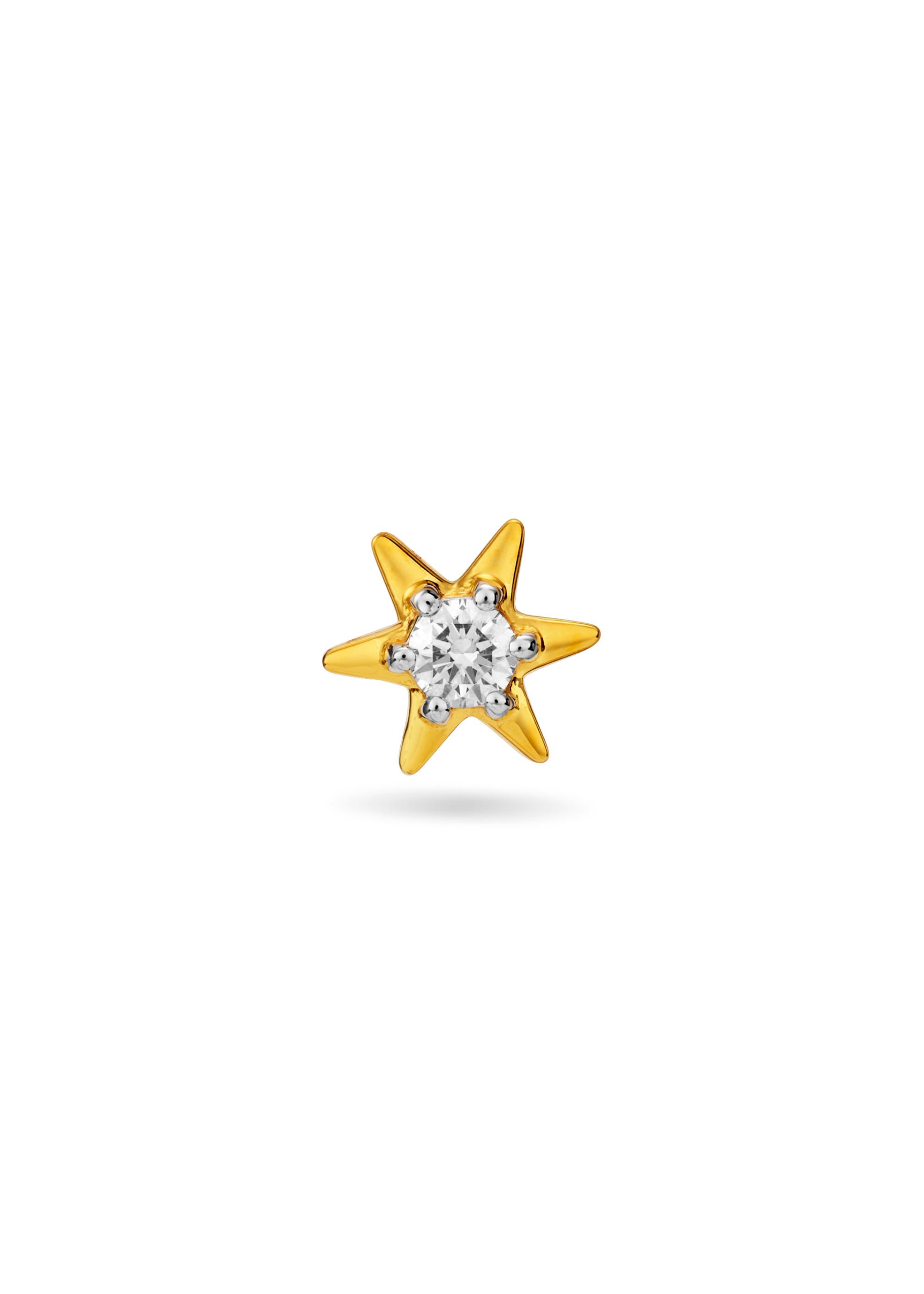 Starry Twinkle Diamond Nose Pin