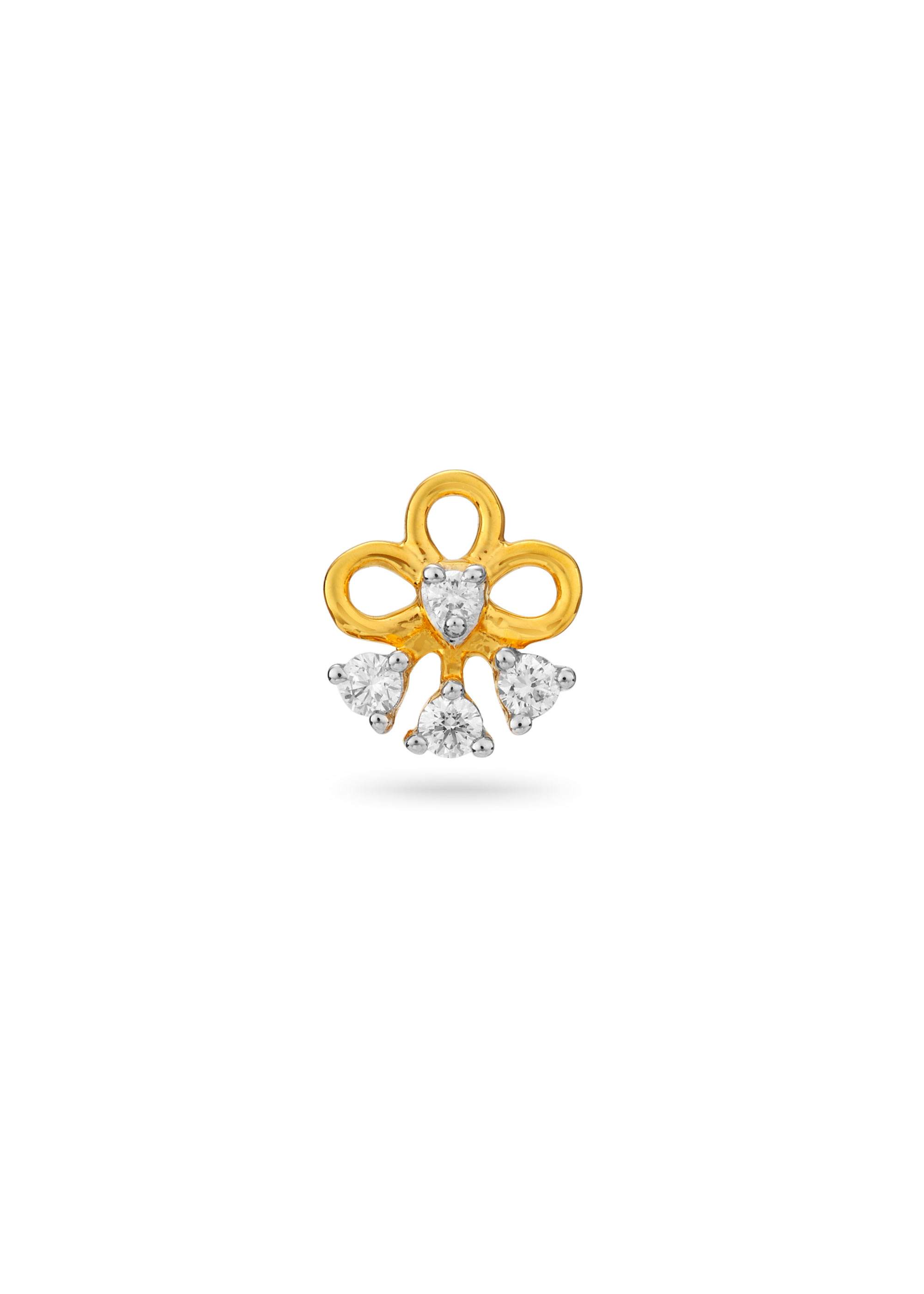 Dew Touch Diamond Nose Pin